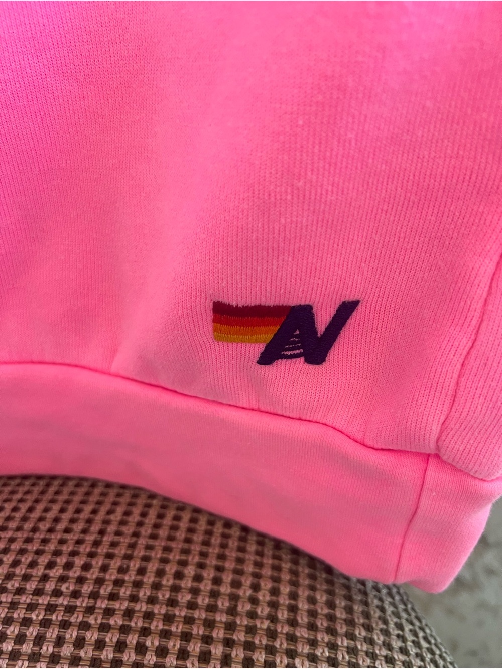 Aviator Nation Pink Lightning Bolt Sweatshirt M - Picture 2 of 5